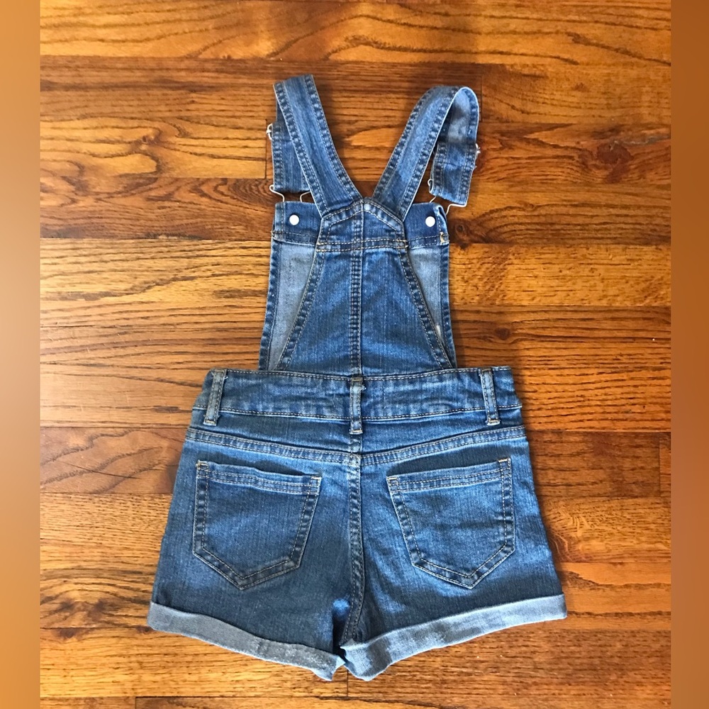 Jordache Kids Denim Blue Jean Overall Shorts w/ Sequins Hearts Stars Love
4 / 5 - Picture 4 of 14